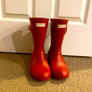 Red Hunter Rain Boots